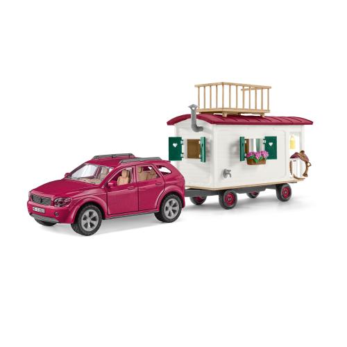 Schleich HORSE CLUB -   Wohnwagen für geheime Club-Treffen